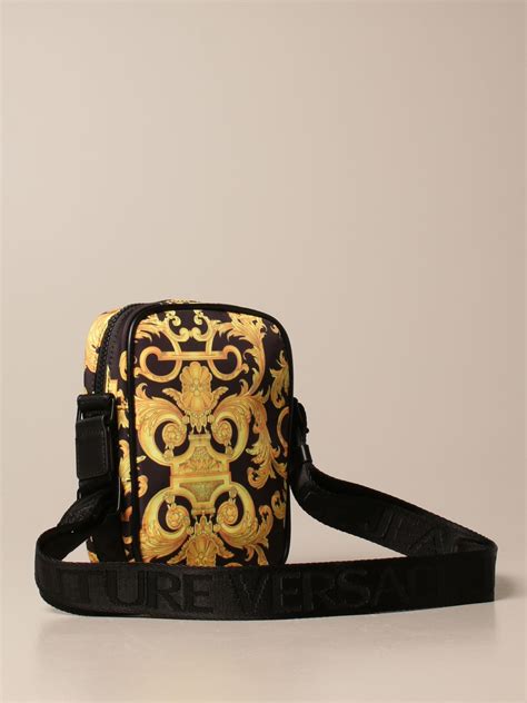 versace jeans shoulder bag men.